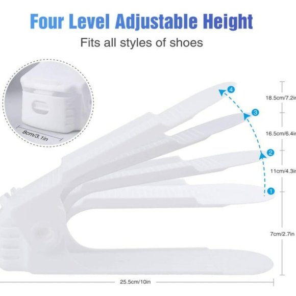 YIHATA SHOE ORGANIZERS (BOX OF 20) (NIB) - Picture 5 of 9